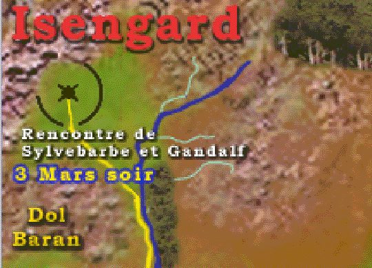 Gandalf et Thoden rencontrent Sylvebarbe